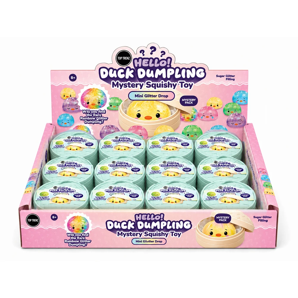 Hello Duck Dumpling – Mystery Sugar Glitter Mini (MINI TEAL TIN)