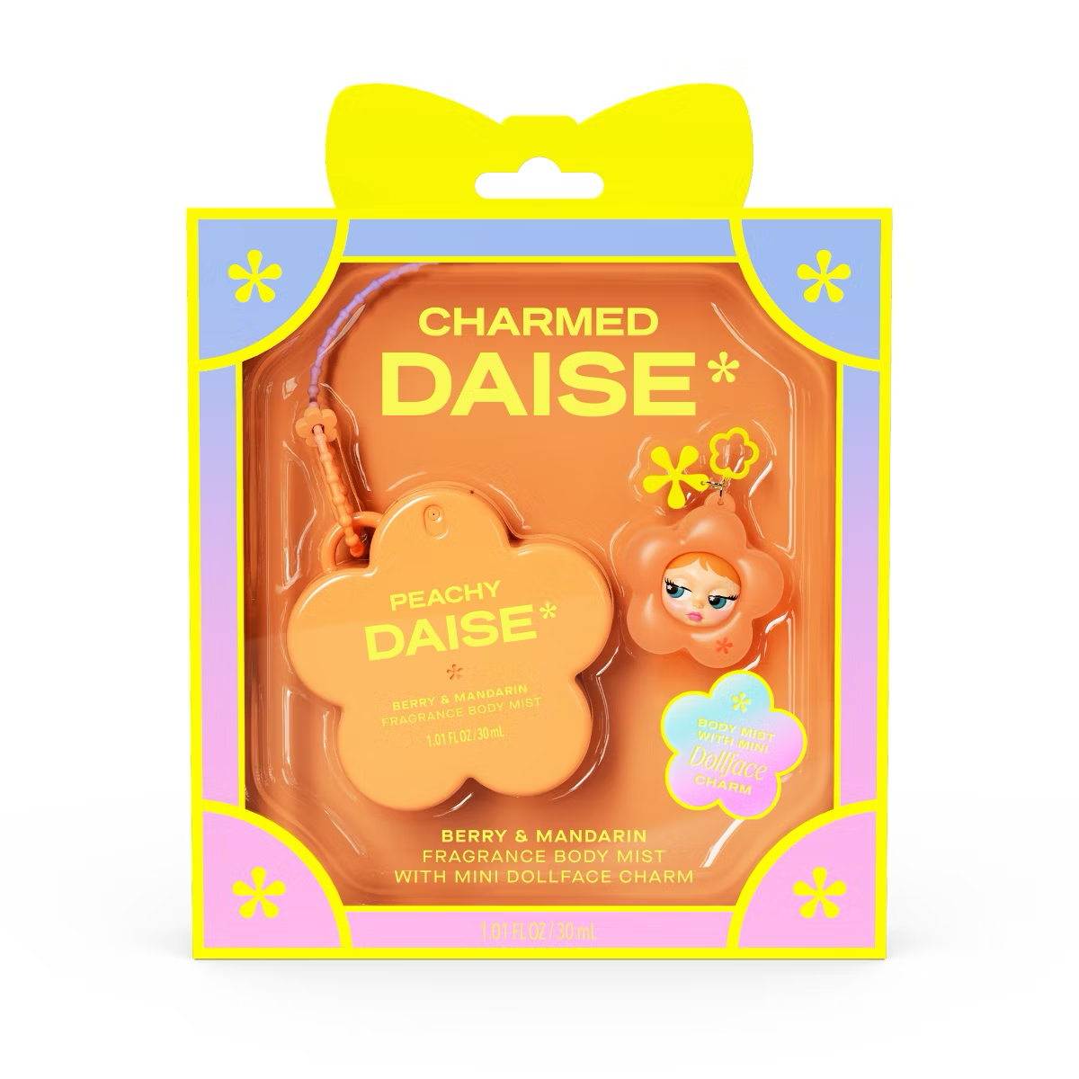 DAISE Mini Body Mist + Charm - Peachy
