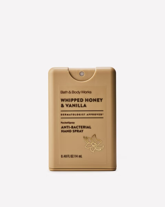 WHIPPED HONEY & VANILLA PocketSpray Hand Sanitizer