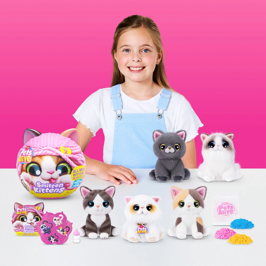 Pets Alive by ZURU Smitten Kittens Interactive Plush Series 2