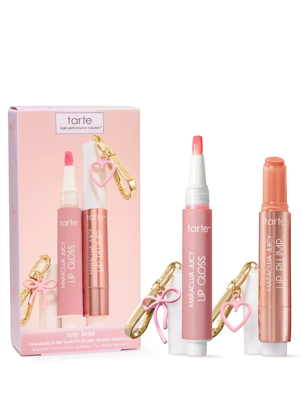 Tarte 2-Piece Say Less Maracuja Juicy Lip Duo Set