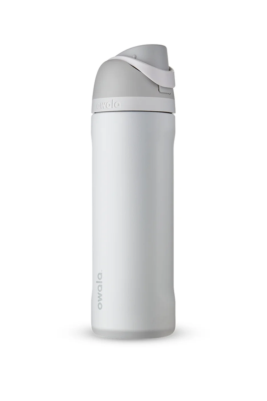 Owala FreeSip Shy Marshmallow / Stainless Steel / 24oz