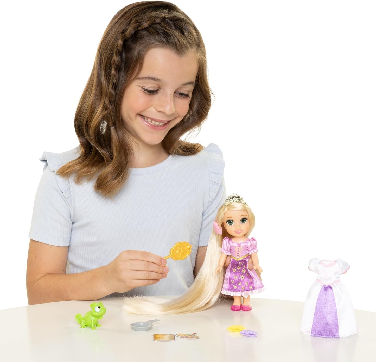 Disney Princess Rapunzel Doll Longest Hair Petite Rapunzel