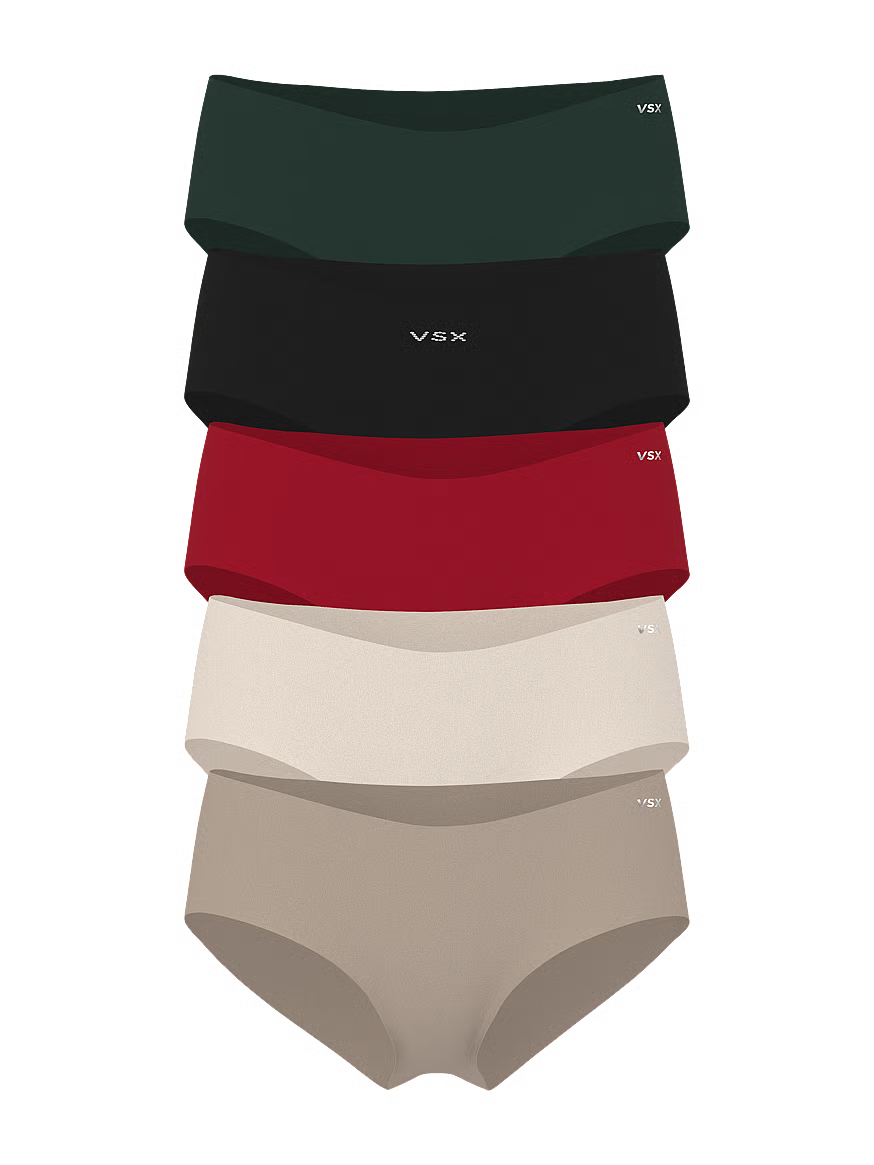 Victoria's Secret 5-Pack VSX No-Show Cheeky Panties