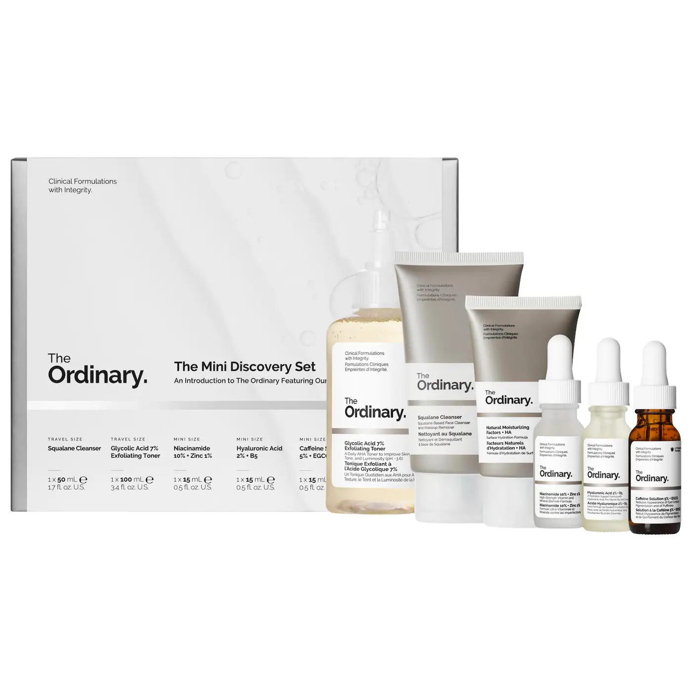 The Ordinary  The Mini Discovery Skincare Gift Set