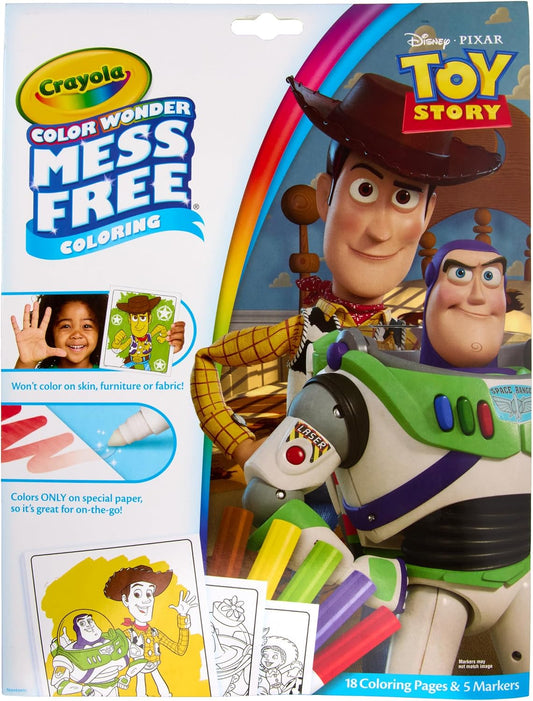 Crayola Color Wonder Toy Story 5, Mess Free Coloring Pages & Markers