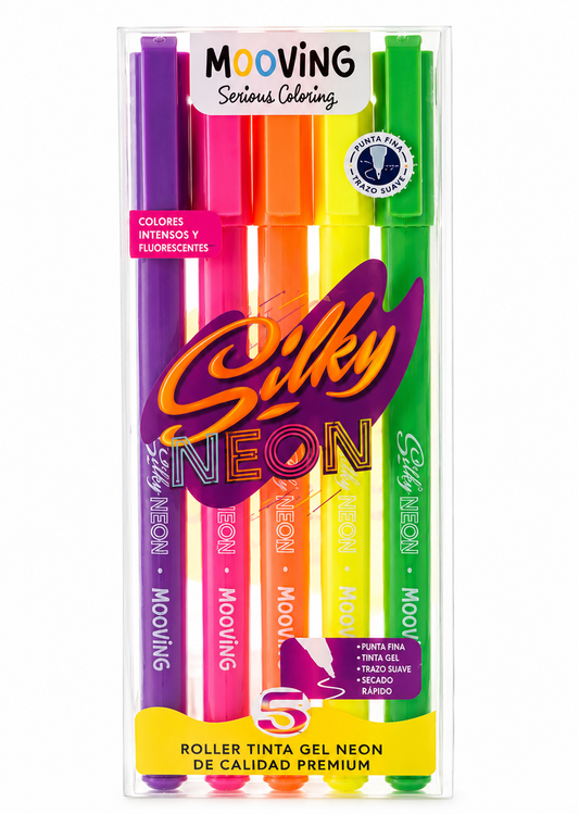 Roller Tinta Gel Neón