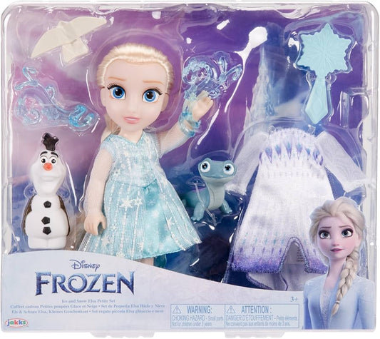 Disney Frozen Ice and Snow Elsa Petite Doll Set