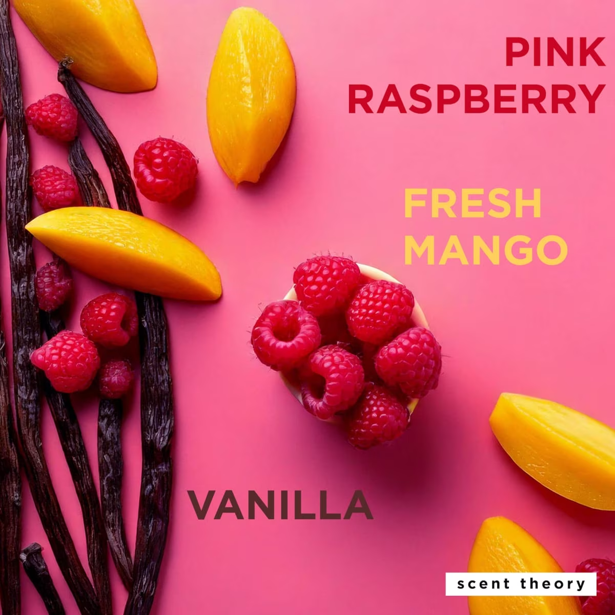 Scent Theory Spray Desinfectante de Manos Raspberry Mango