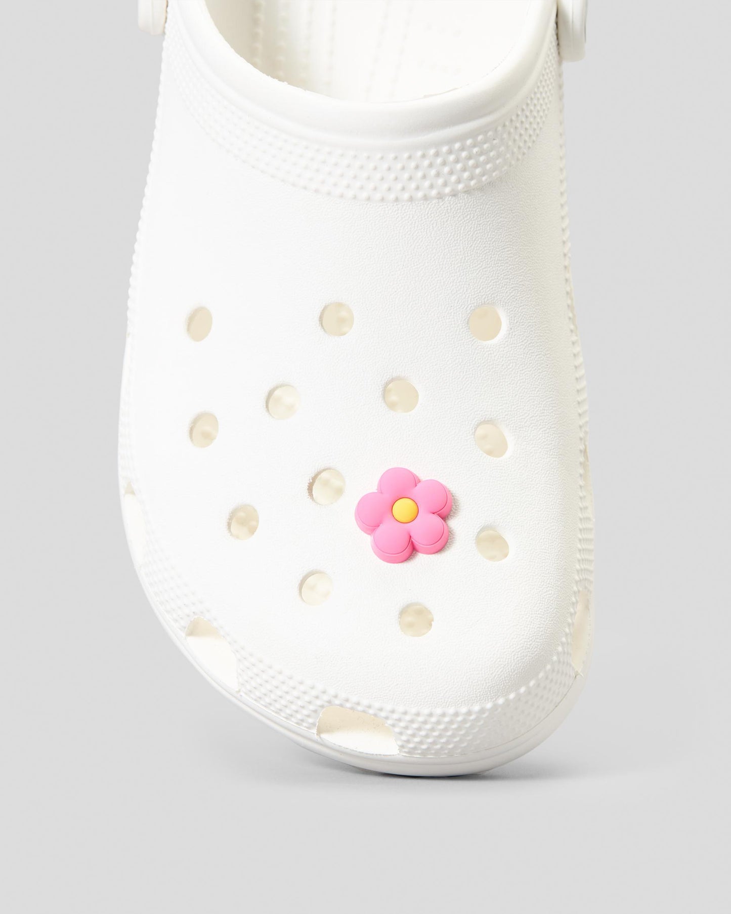 Flor Rosada Jibbitz para crocs
