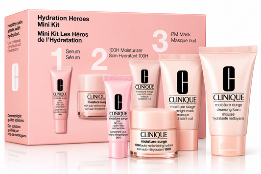 Clinique 3-Pc. Hydration Heroes: Mini Moisture Surge Skincare Set