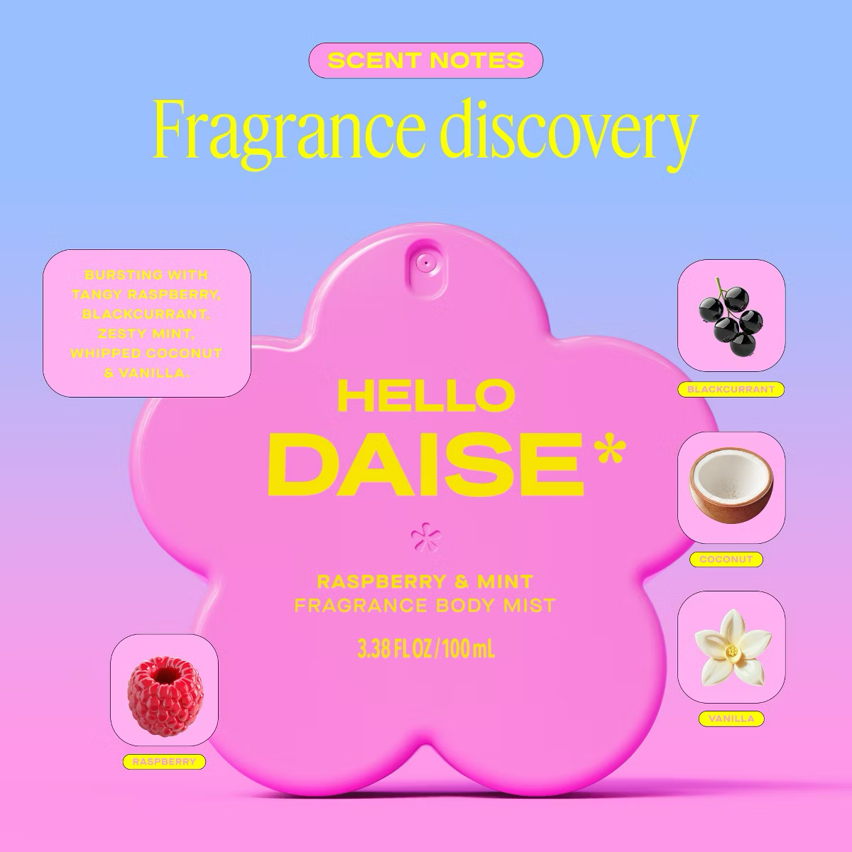 DAISE Fragrance Women's Body Mist - Hello