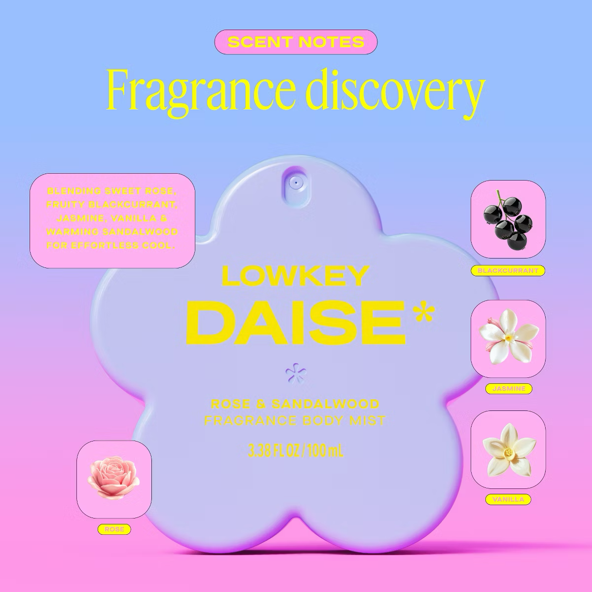 DAISE Fragrance Women's Body Mist - Lowkey