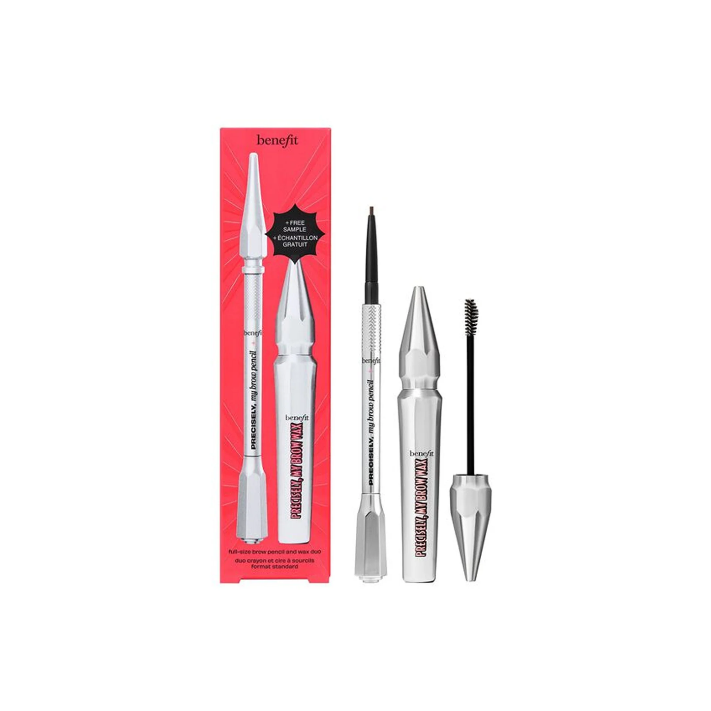 Benefit Cosmetics 2-Pc. Precisely Power Up Brow Pencil and Wax Duo Set, Full Size