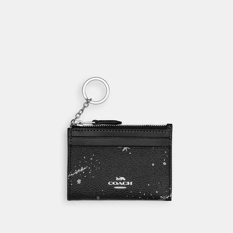Coach Mini Skinny Id Case With Star Print
