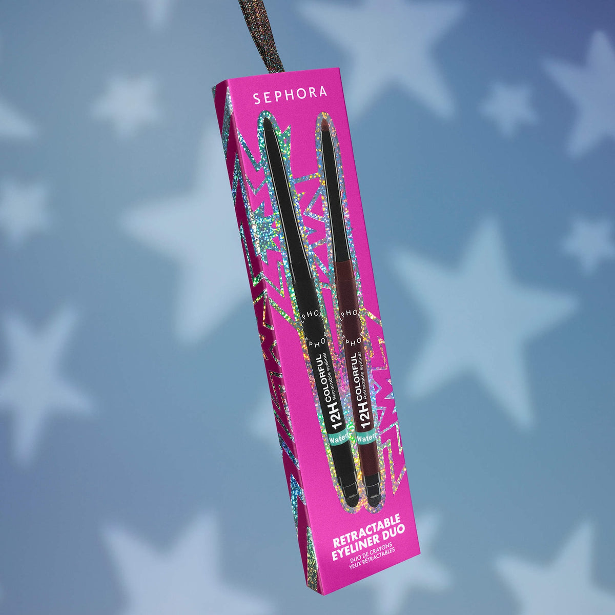 SEPHORA COLLECTION 12H Colorful Waterproof Retractable Eyeliner Duo Set