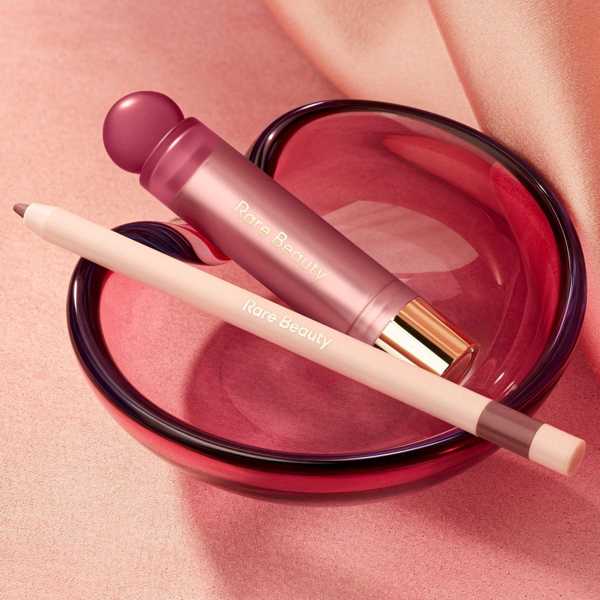 Rare Beauty by Selena Gomez Mauve Faves Lip Duo Makeup Gift Set