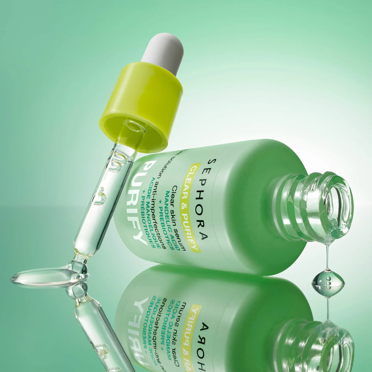 SEPHORA COLLECTION CLEAR & PURIFY - Clear Skin Serum with Mandelic Acid + Prebiotics