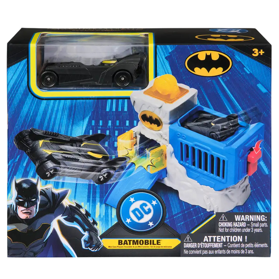 MINI SET DE JUEGO BATIMOVIL BATMAN/DC COMICS