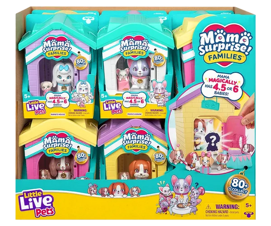 Little Live Pets Mama Surprise Families Playset