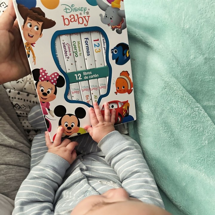 Disney Baby Spanish - My First Library 12 Block set