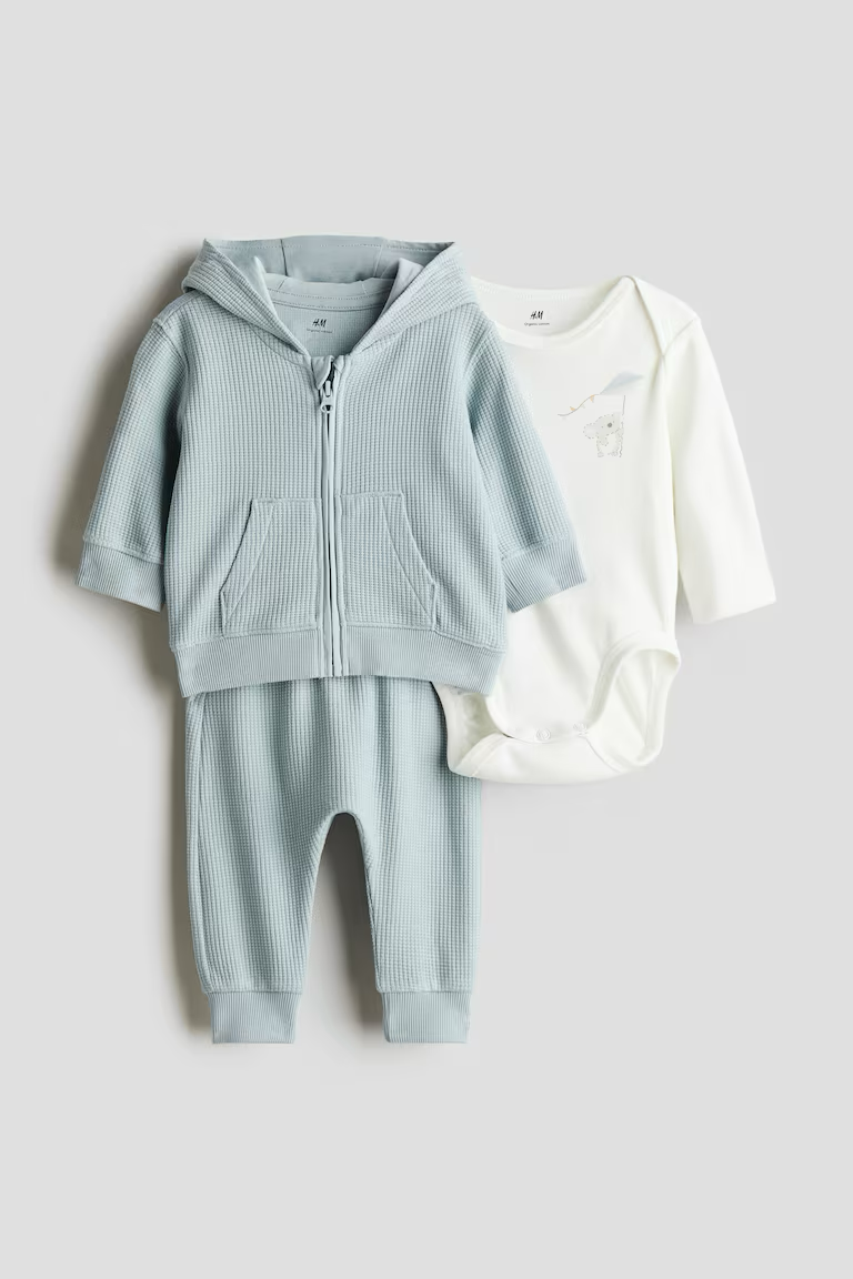 HM 3-PIECE COTTON SET