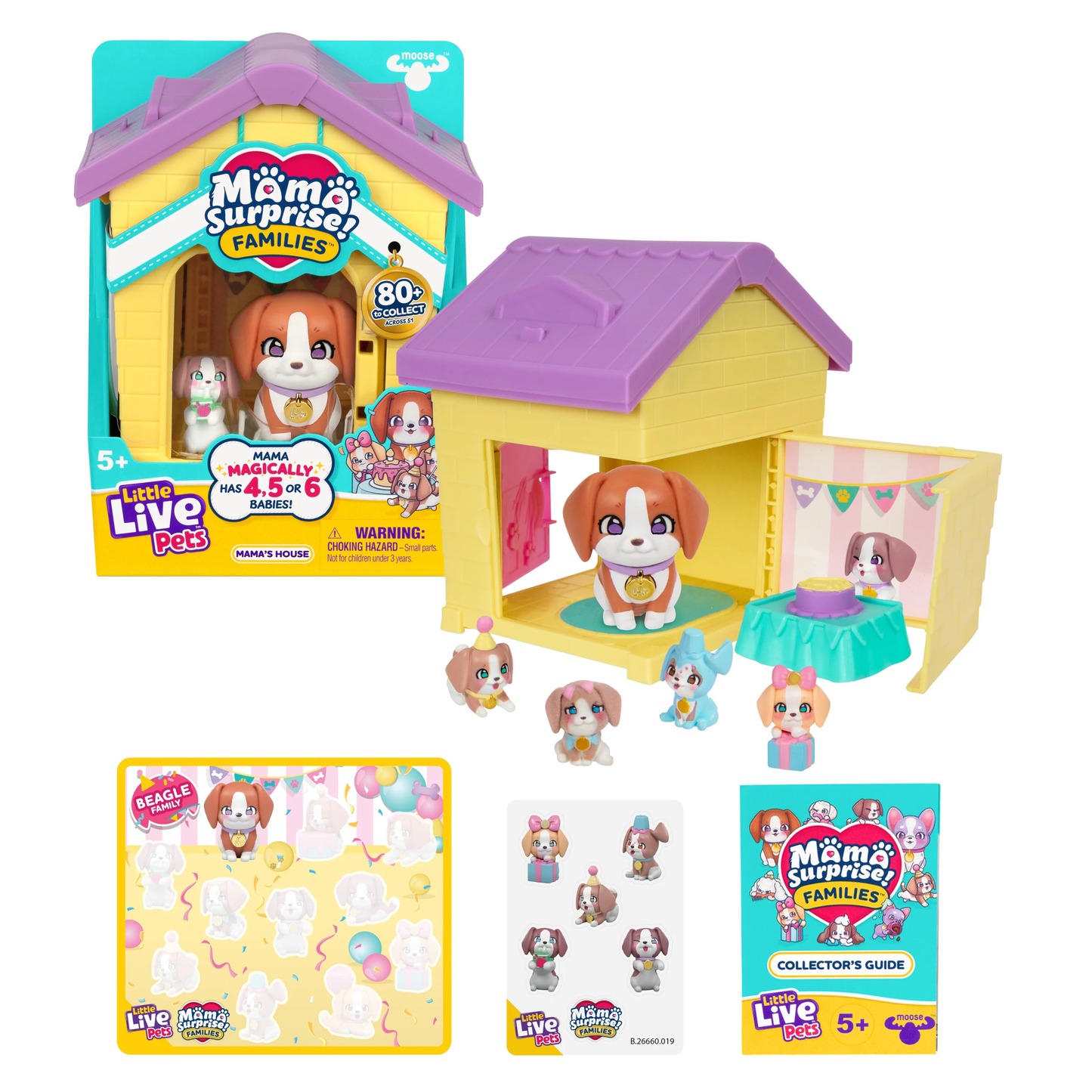 Little Live Pets Mama Surprise Families Playset