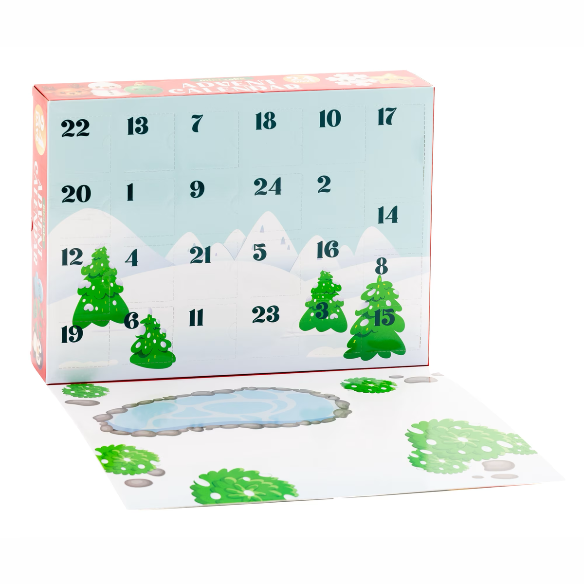 RMS Taba Advent Calendar With Soft, 24 Piece Squeezable Surprises, by RMS