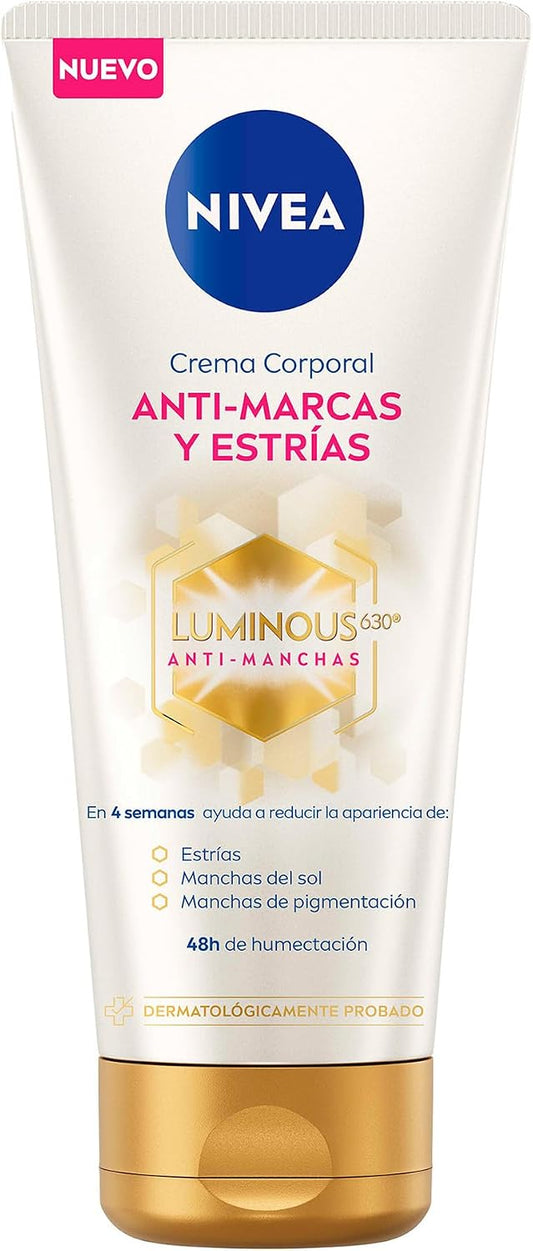 NIVEA Crema corporal Luminous630 anti- marcas y anti-estrías