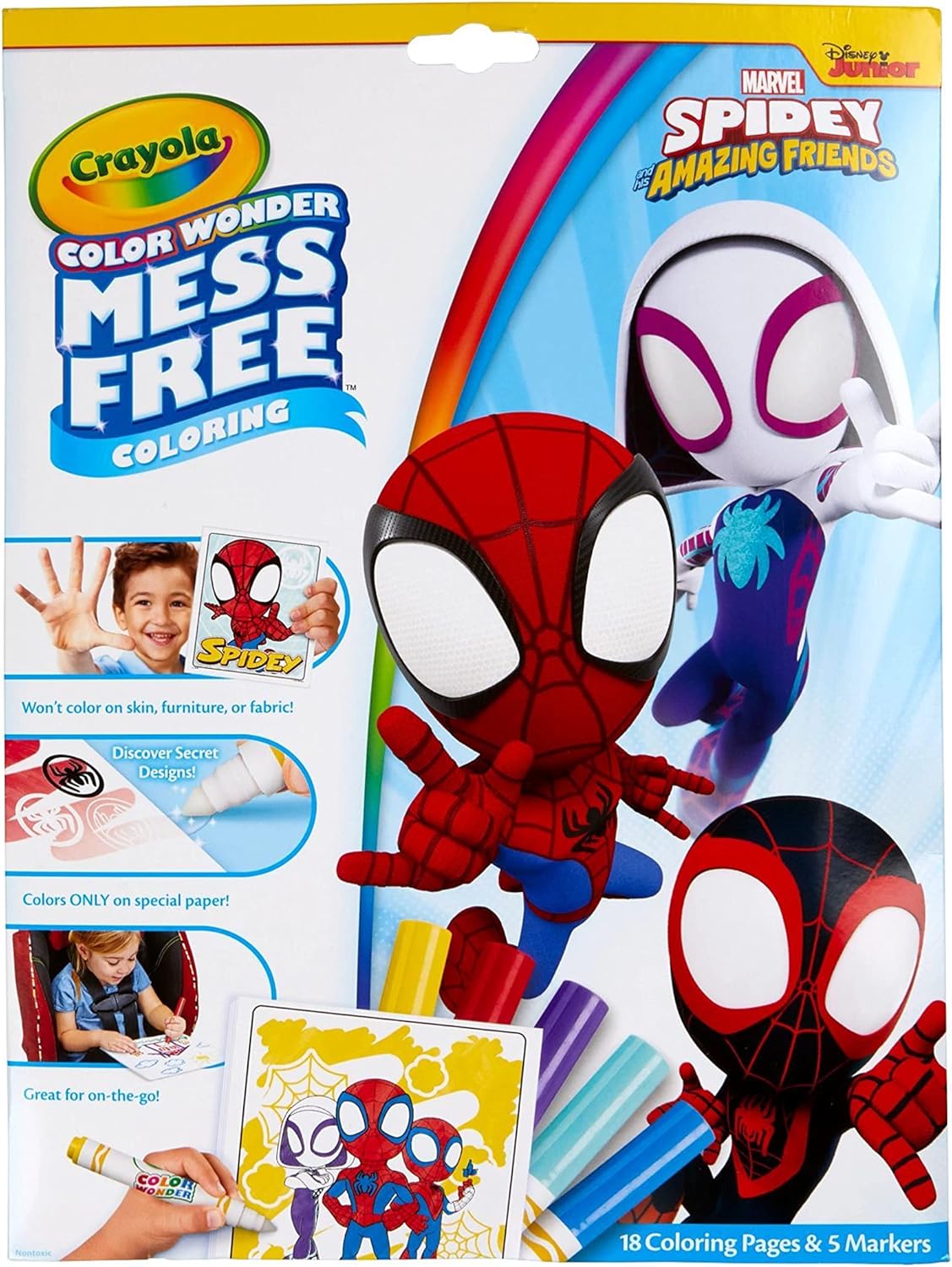 Crayola Spiderman Color Wonder Coloring Set Spiderman