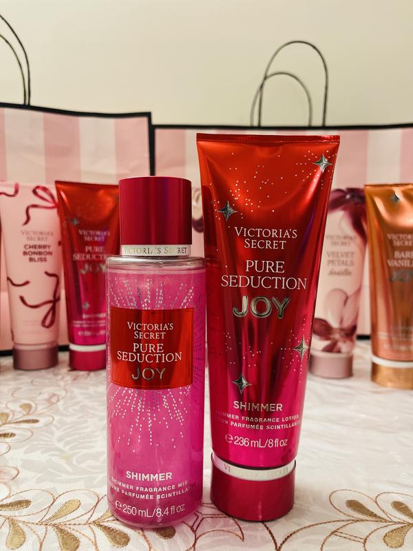 Victoria's Secret Set 2pcs Pure Seduction Joy Shimmer