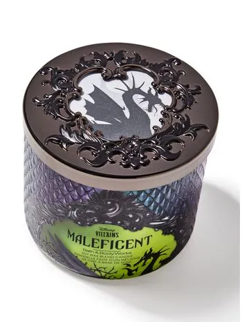 Bath&BodyWorks Villains Collection Maleficient Vela 3 Mechas
