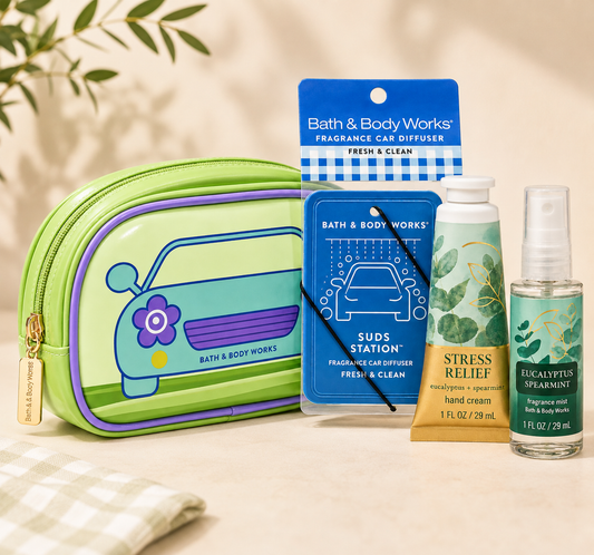 Bath&Body Eucalyptus & Spearmint Car Gift Set