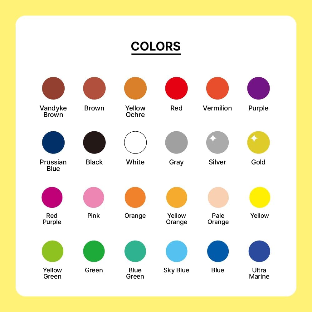 Colors-in-Motion Twist-Up Crayons 24 Count Color Set