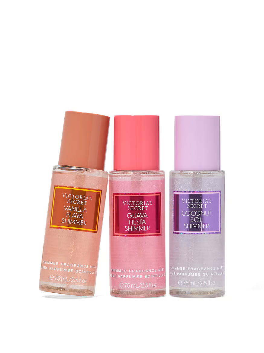 Victoria's Secret 3-Piece Getaway Shimmer Gift Set