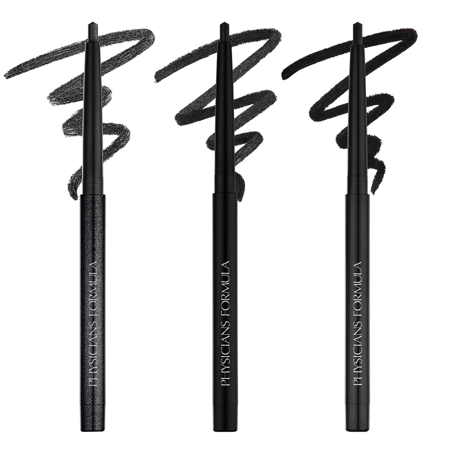 Physicians Formula Eye Booster Gel Black Eyeliner Set of 3