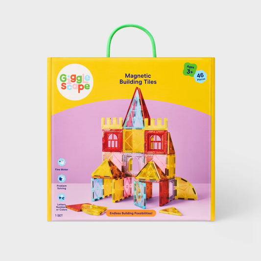 Gigglescape Magnetic Building Tiles Set 46pc