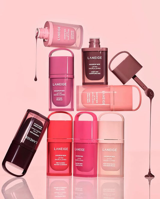 LANEIGE  JuicePop Box Lip Oil Stain 12HR Hydrating Tint