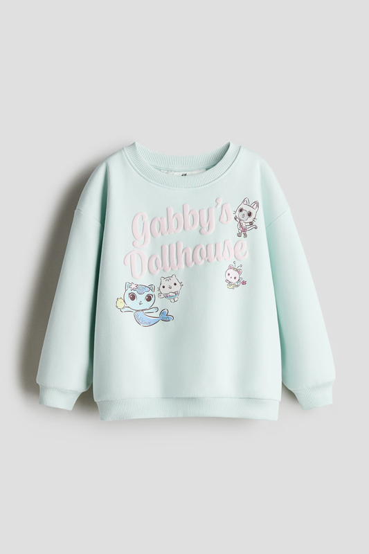 HM GABBYS DOLLHOUSE PRINTED SWEATSHIRT