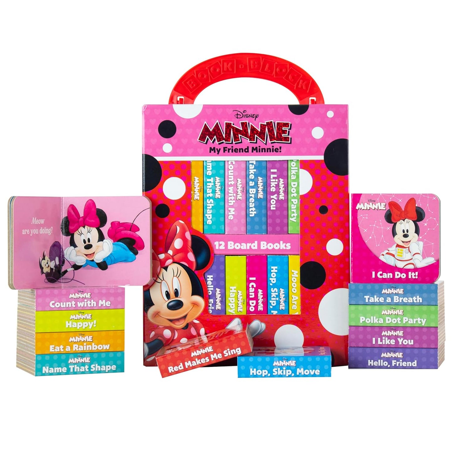 Disney - My Friend Minnie Mouse - My First Library 12 Board Book Block Set