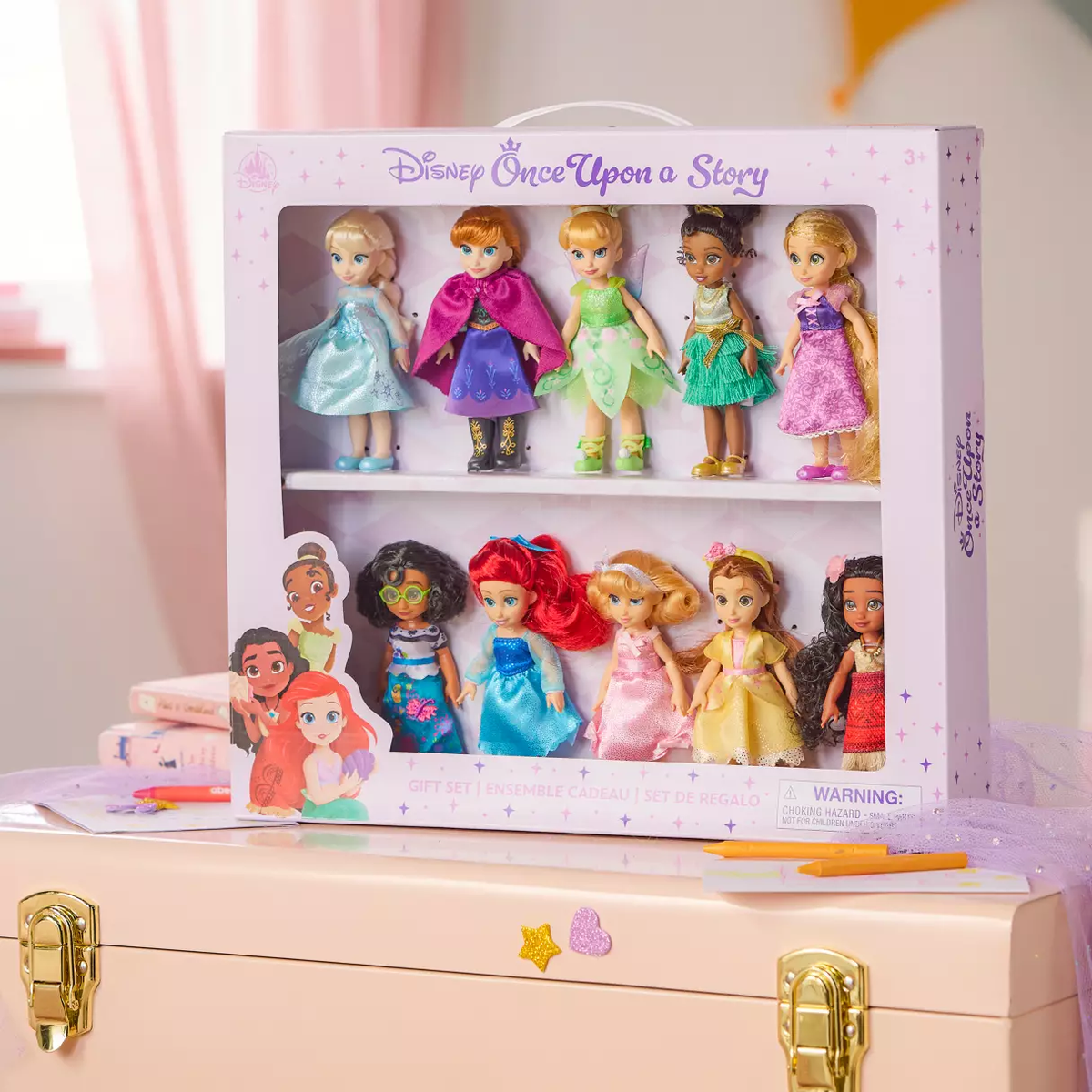 Disney Once Upon a Story Collection Mini Doll Gift Set – 5''