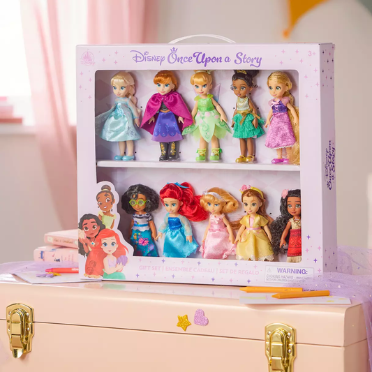 Disney Once Upon a Story Collection Mini Doll Gift Set – 5''