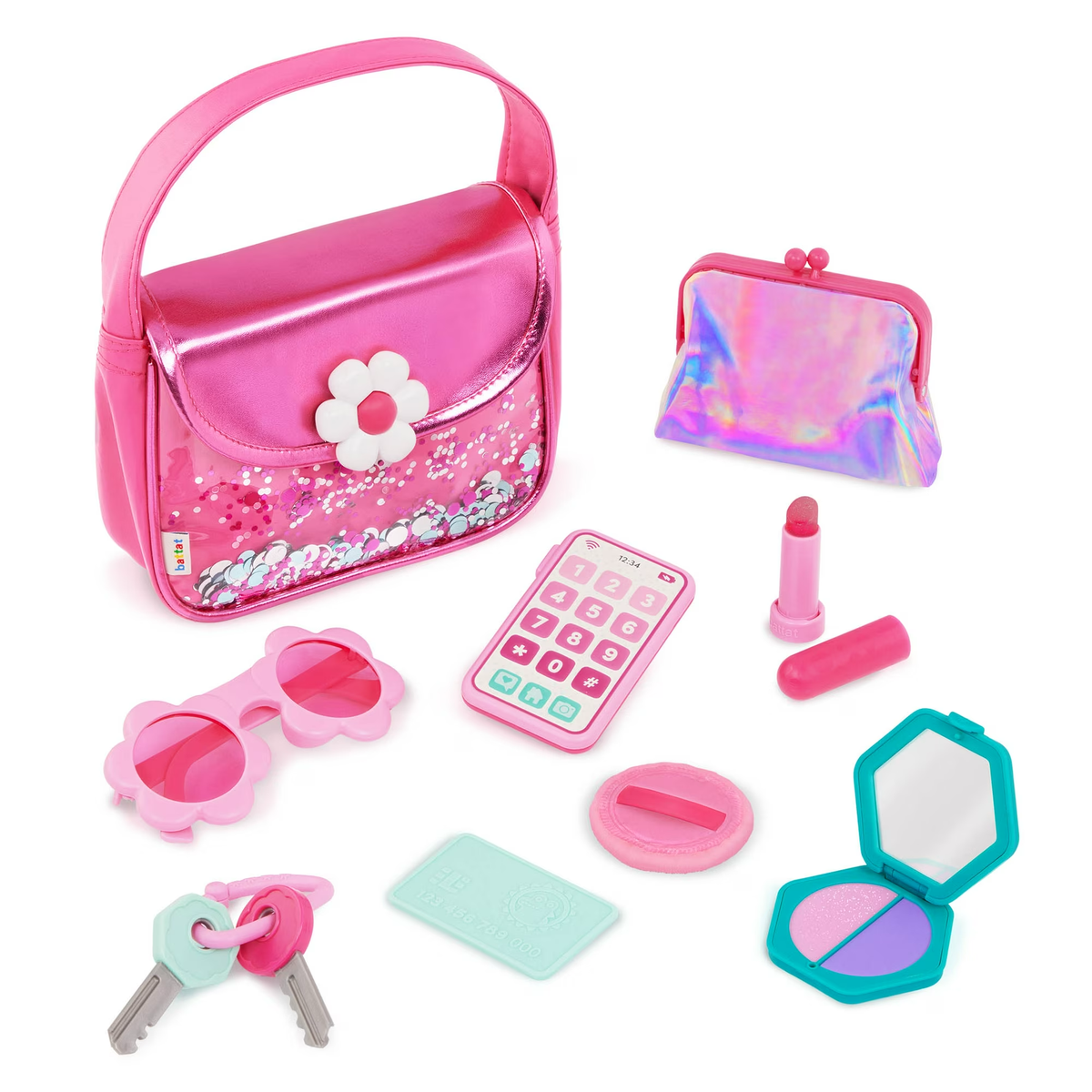 Set de Bolso Rosa Sparkle Time