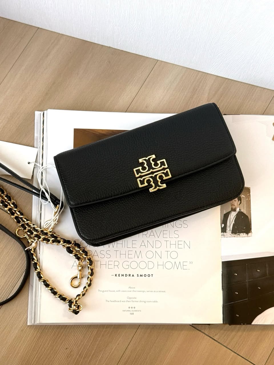 Tory Burch Britten Chain Wallet