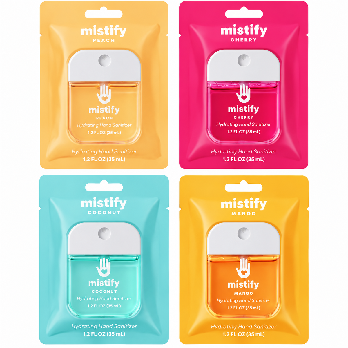Desinfectante Hidratante Para Manos Mistify En Spray