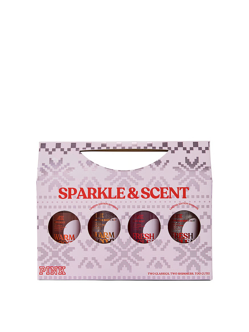 Pink Sparkle & Scent Shimmer Fragrance Gift Set