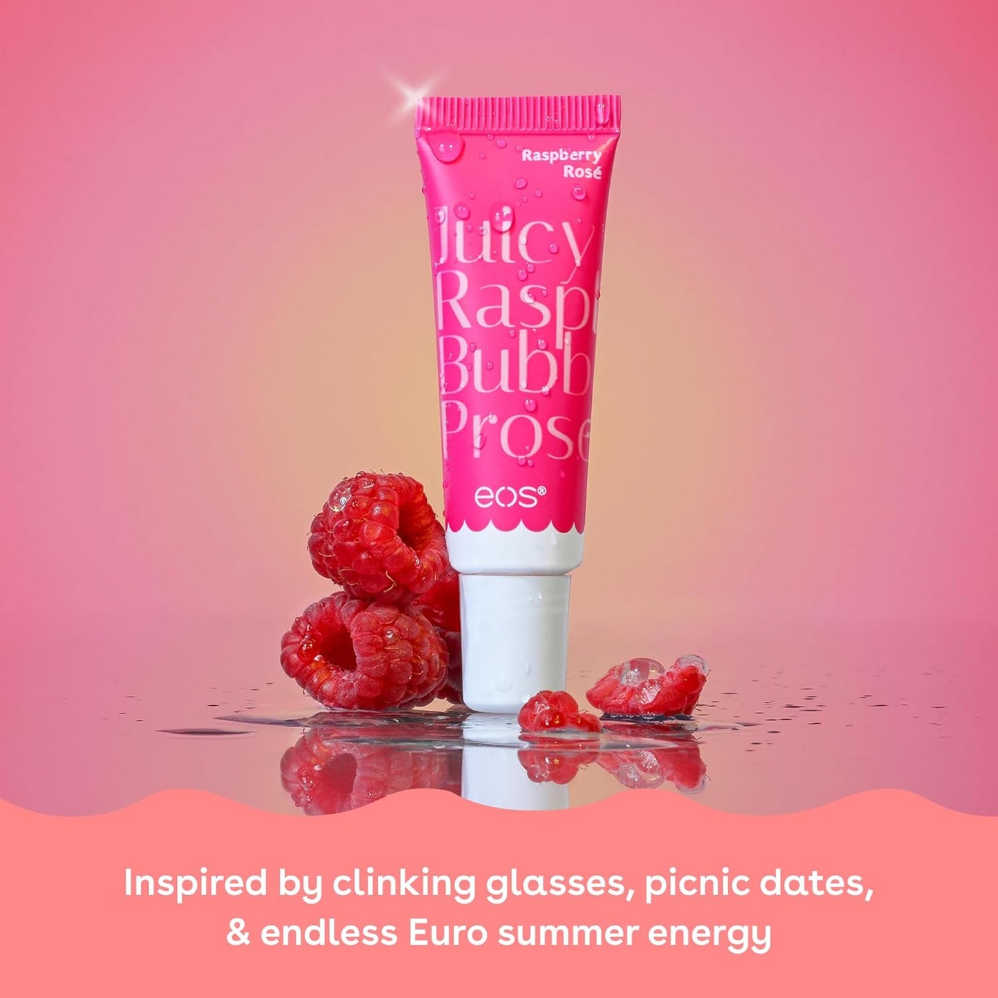 eos Limited Edition 24H Moisture Super Balm, Raspberry Rosé