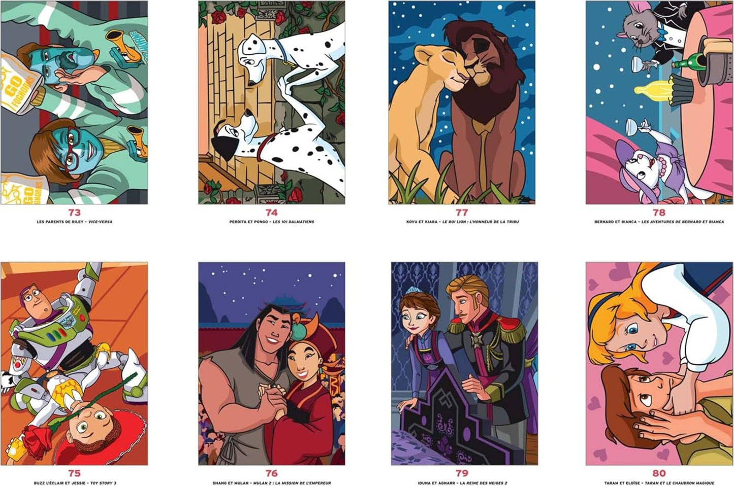 Coloriages mystères Disney - Love Stories