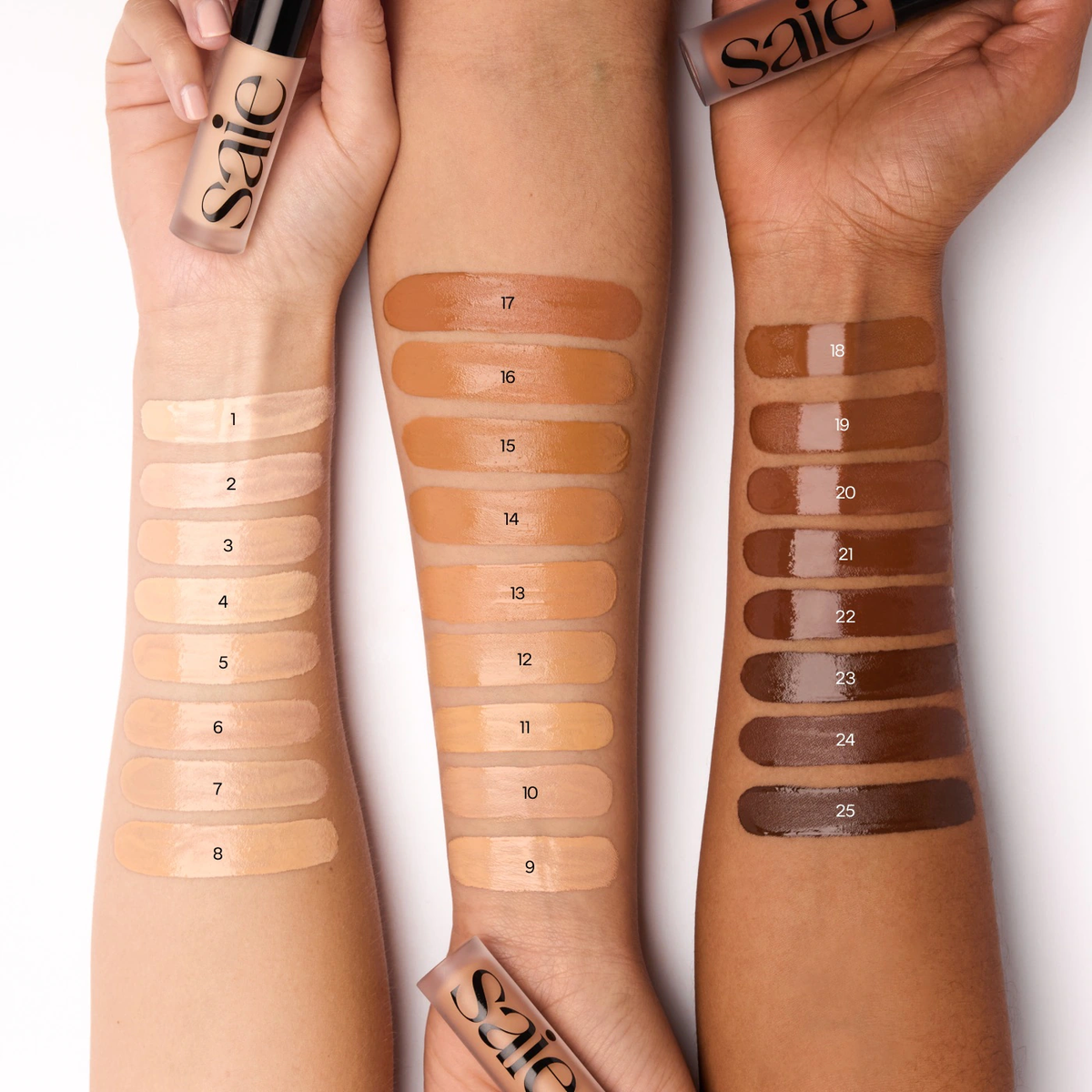 Saie  Slip Tint Radiant All-Over Concealer with Niacinamide