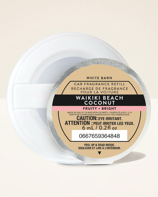 Aroma para Carro Waikiki Beach Coconut